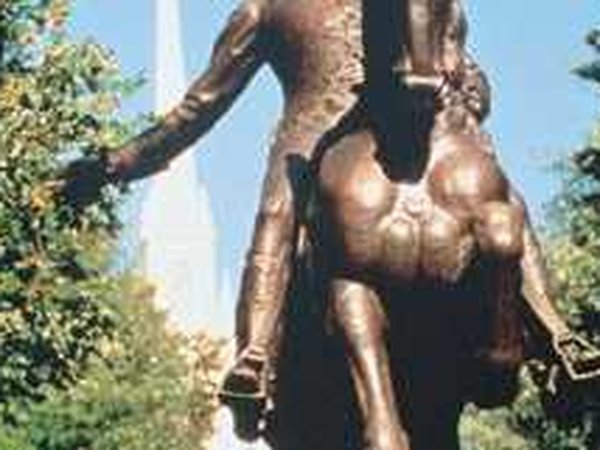 Paul Revere statue
