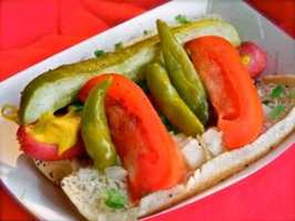 Chicago White Sox Chicago-Style Hot Dog