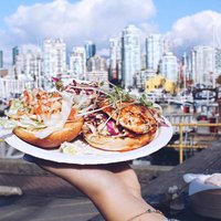 person sandwiches on plate