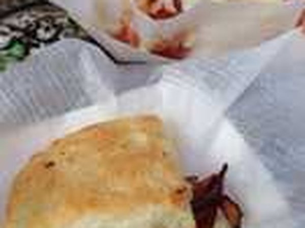 The Go Big Orange Biscuit from Savory and Sweet Truck