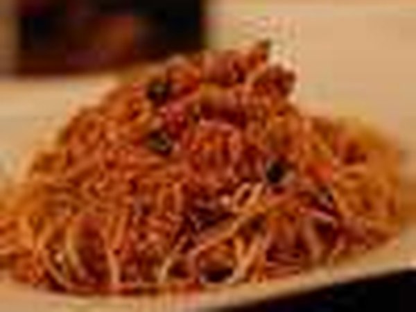 Ahi Tuna Bolognese