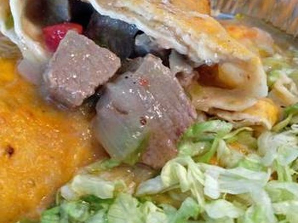 Rito's Green Chile Pork Burrito