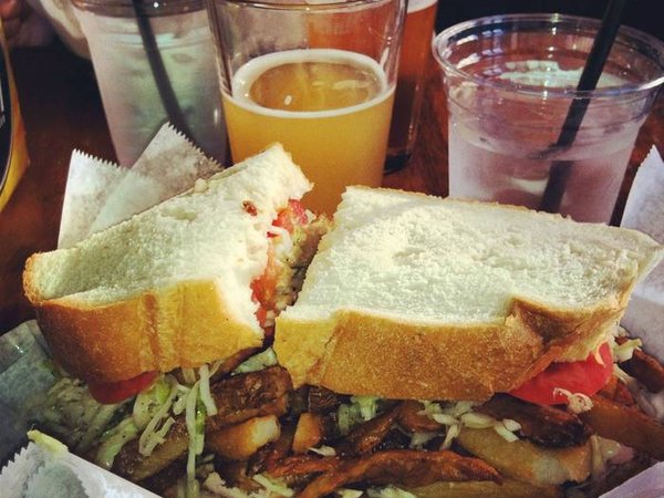 Turkey & Cheese Sandwich at Lucky's Sandwich Co.