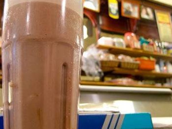 Egg Cream at Eisenberg's Sandwich Shop, New York, NY