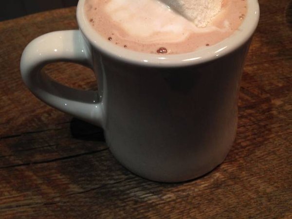 Peanut Butter Hot Chocolate with Homemade Marshmallow