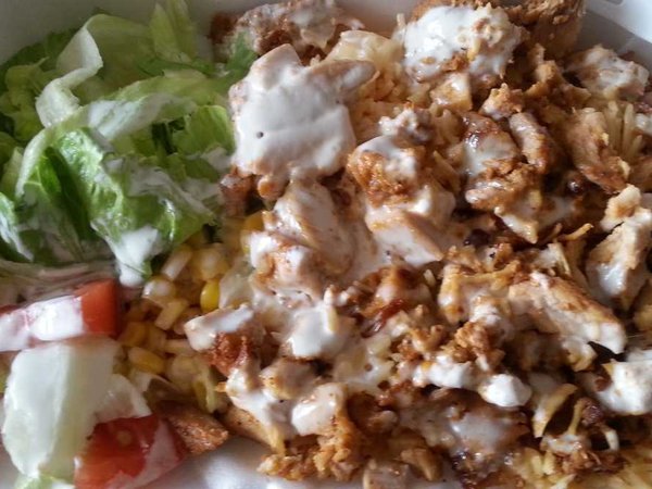 Rafiqi's Chicken Over Rice