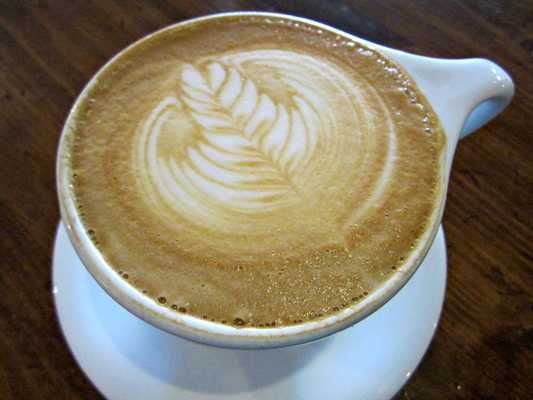 Lovely latte art!