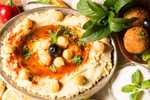 Traditional Hummus and Falafel