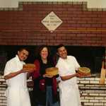 Cindy with the bakers at Scialo's