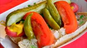 Chicago White Sox Chicago-Style Hot Dog