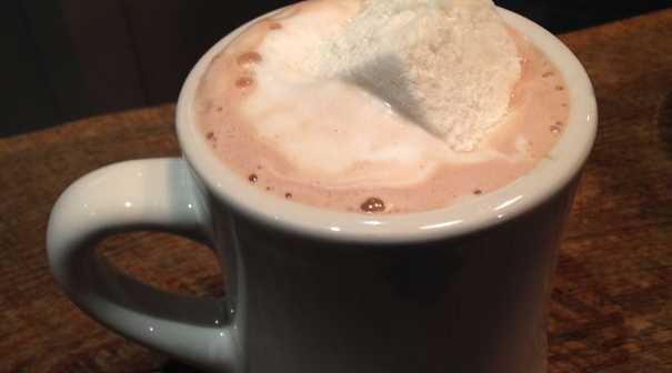 Peanut Butter Hot Chocolate with Homemade Marshmallow