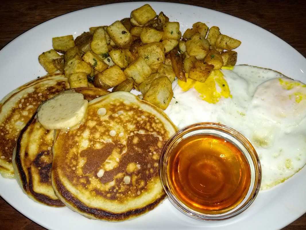 About Buttermilk pancakes at Kingston Taphouse Taste Trekkers