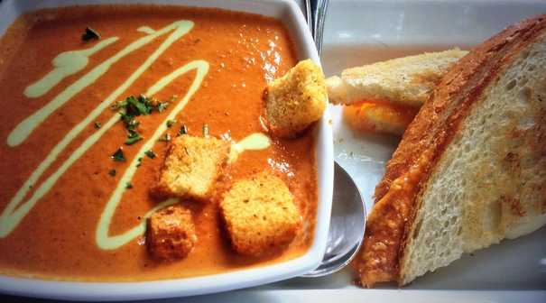 The Grilled Cheese Dipper from Cafe 4